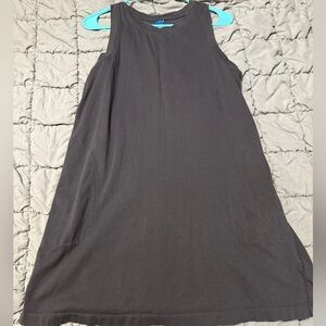 Dark Grey Sleeveless Dress